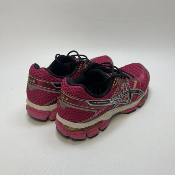 Y2K Asics Gel Cumulus 16 Electric Pink Women 9 US Running Shoes Sneakers 2000's - Picture 2 of 14